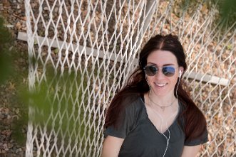 2020 08 Young Woman in Hammock with Earbuds-125